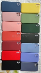 Soft Silicon case iPhone 14 (6,1) dark grey