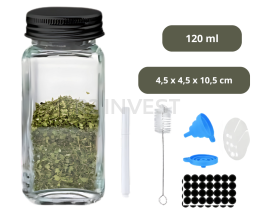 24in1 seasoning bottle black