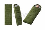 Sleeping bag 180+30x75cm dark green