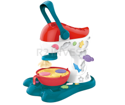Clay toy for dessert