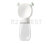 Pet drinking bowl white