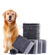 Pet diaper 20pcs 60x90cm black