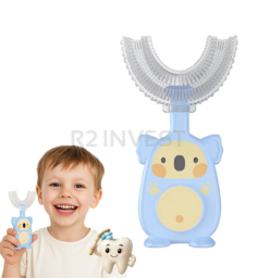 Toothbrush for kids blue 2-6 years U style